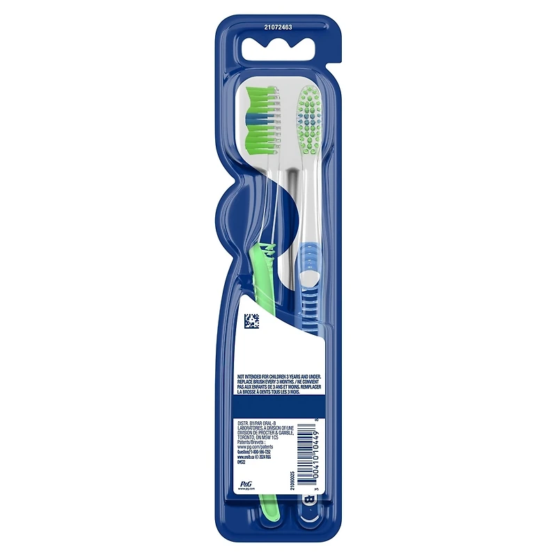 Oral-B Indicator Colour Collection Toothbrush, Soft, 2 Count