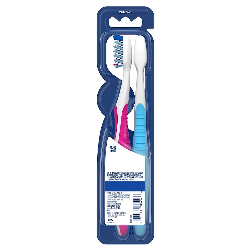 Oral-B Pro-Health Deep Reach Toothbrush, Soft, 2 count