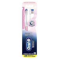 Pro Sensitive Toothbrushes, Extra Soft, 2 Count