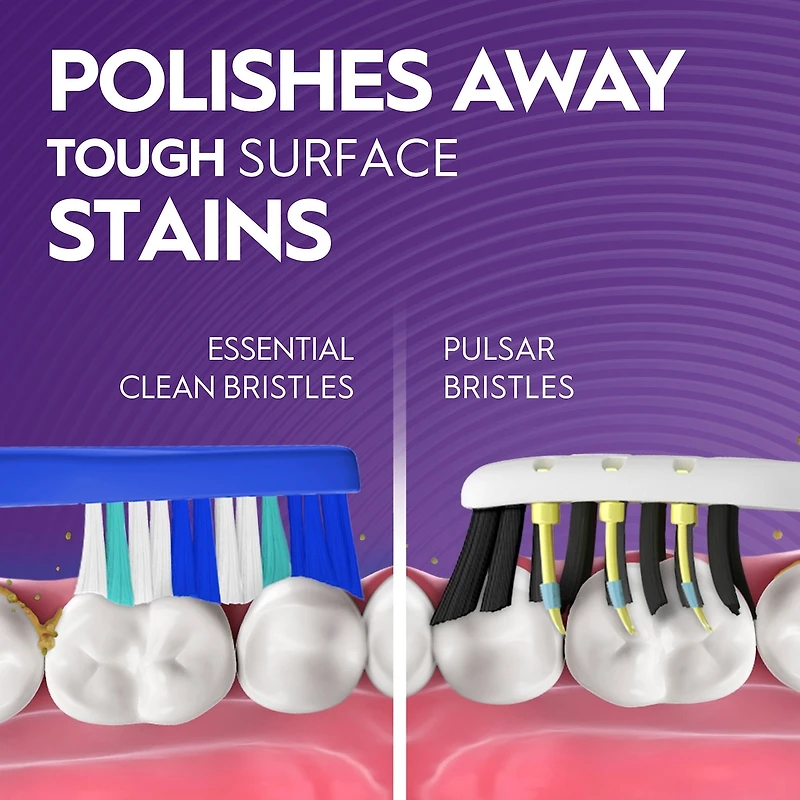 Oral-B Pulsar Charcoal Battery Toothbrush, Soft, 1 count