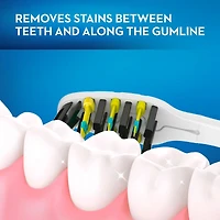 Brosse à dents à pile Oral-B avec soies imprégnées de charbon, souple, 1 unité
