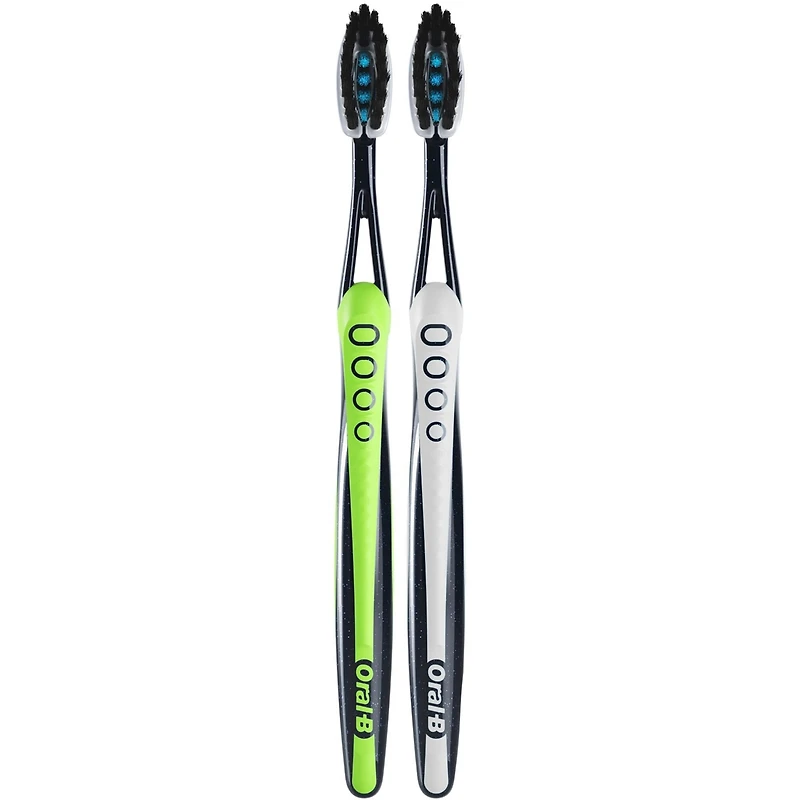Oral-B Pro-Flex Charcoal Manual Toothbrush, Soft