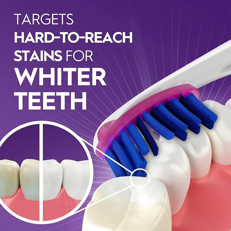 Brosse à dents manuelle au charbon Pro-Flex, souple, 2 unités