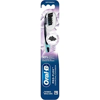 Brosse à dents manuelle au charbon Pro-Flex, souple, 1 unité