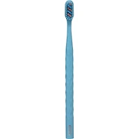 Brosse à dents Brillance blanchiment haut de gamme avec efface-plaque, moyenne, bleu ciel, 1 unité