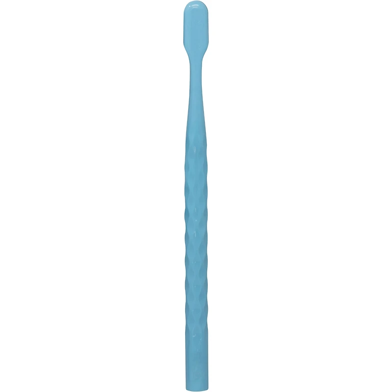 Brosse à dents Brillance blanchiment haut de gamme avec efface-plaque, moyenne, bleu ciel, 1 unité