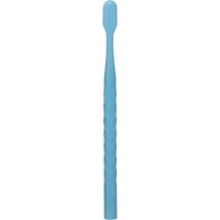 Brosse à dents Brillance blanchiment haut de gamme avec efface-plaque, moyenne, bleu ciel, 1 unité