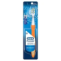 Pulsar Pro-Health Battery Powered Toothbrush, Soft, 1 Count