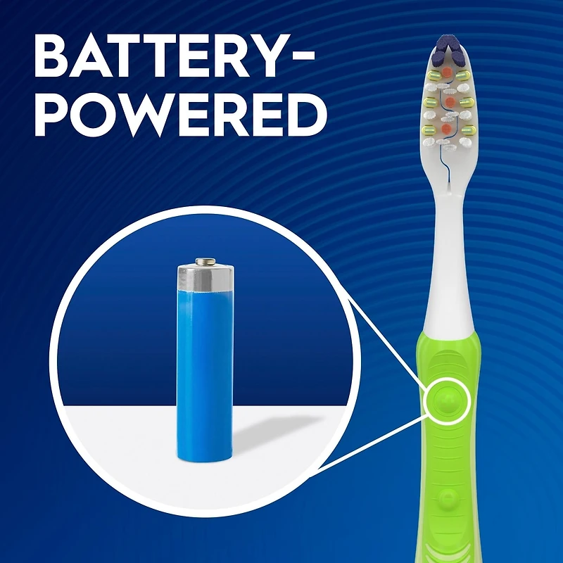 Pulsar Pro-Health Battery Powered Toothbrush, Soft, 1 Count
