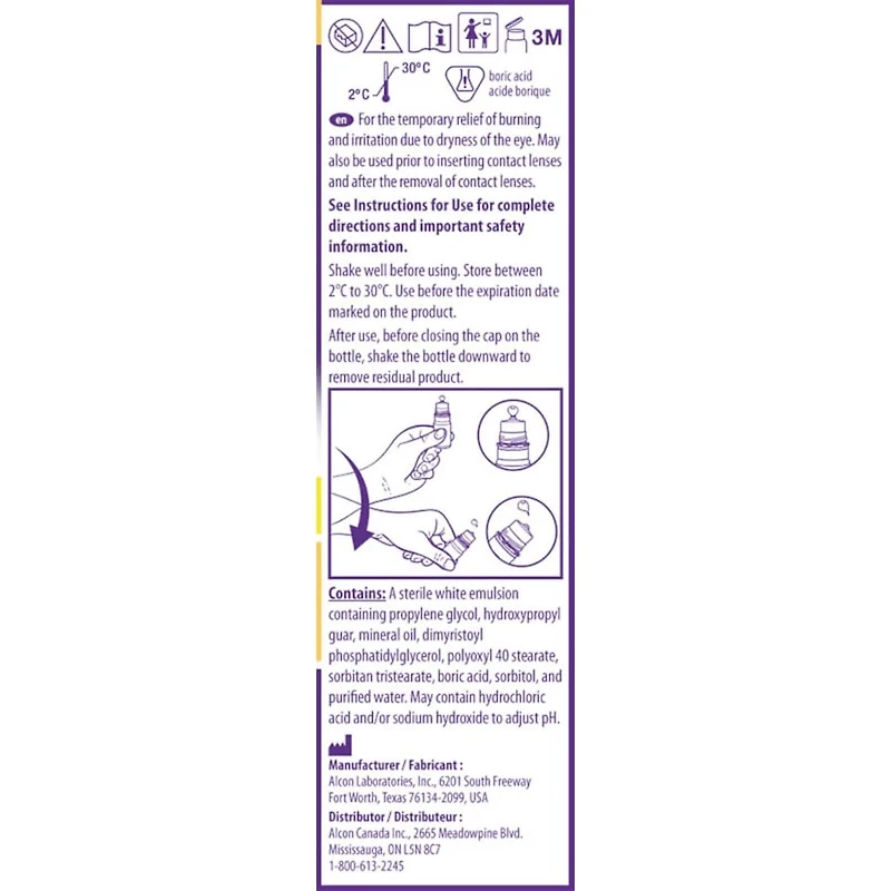 Systane® Complet Gouttes oculaires lubrifiantes sans agent de conservation Paquet Jumelé