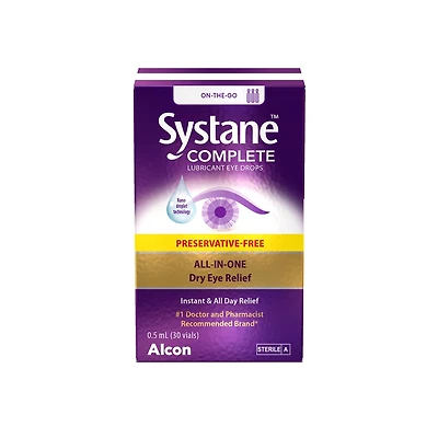 Systane® COMPLETE Lubricant Eye Drops Preservative Free