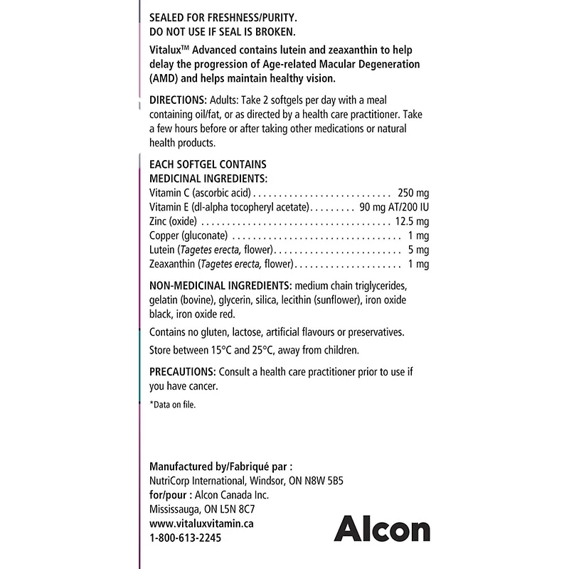 Vitalux® Advanced Gélule