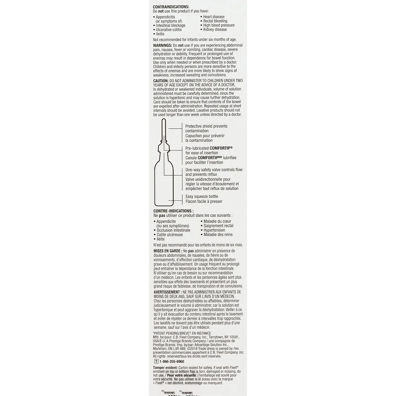 Fleet Single Saline Enema