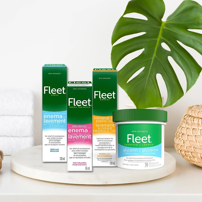 Fleet Glycérine suppositoires