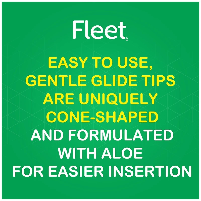 Fleet Glycérine suppositoires