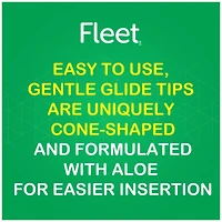 Fleet Glycérine suppositoires