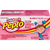 Comp à croq Kid’s pour brûlure estomac, indigestion, malaises gastriques, gomme, 24 unités