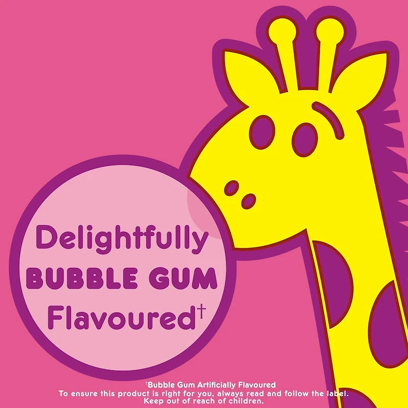 Kid's Bubblegum Flavor Chewables for Heartburn, Acid Indigestion, Upset Stomach, 24ct