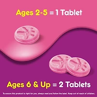 Kid's Bubblegum Flavor Chewables for Heartburn, Acid Indigestion, Upset Stomach, 24ct