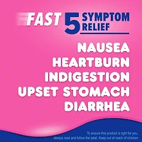 Comprimés Pepto Bismol Extra fort pour soulager la nausée, les brûlures d’estomac, l’indigestion, les malaises gastriques et la diarrhée, saveur originale