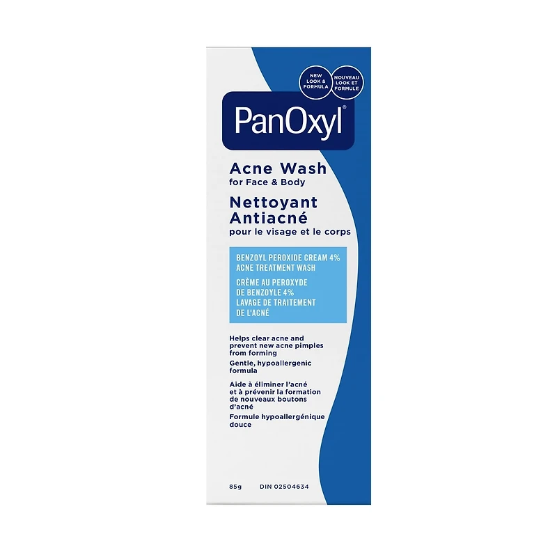 Nettoyant anti-acné crémeux PanOxyl, Peroxyde de benzoyle (4 %)