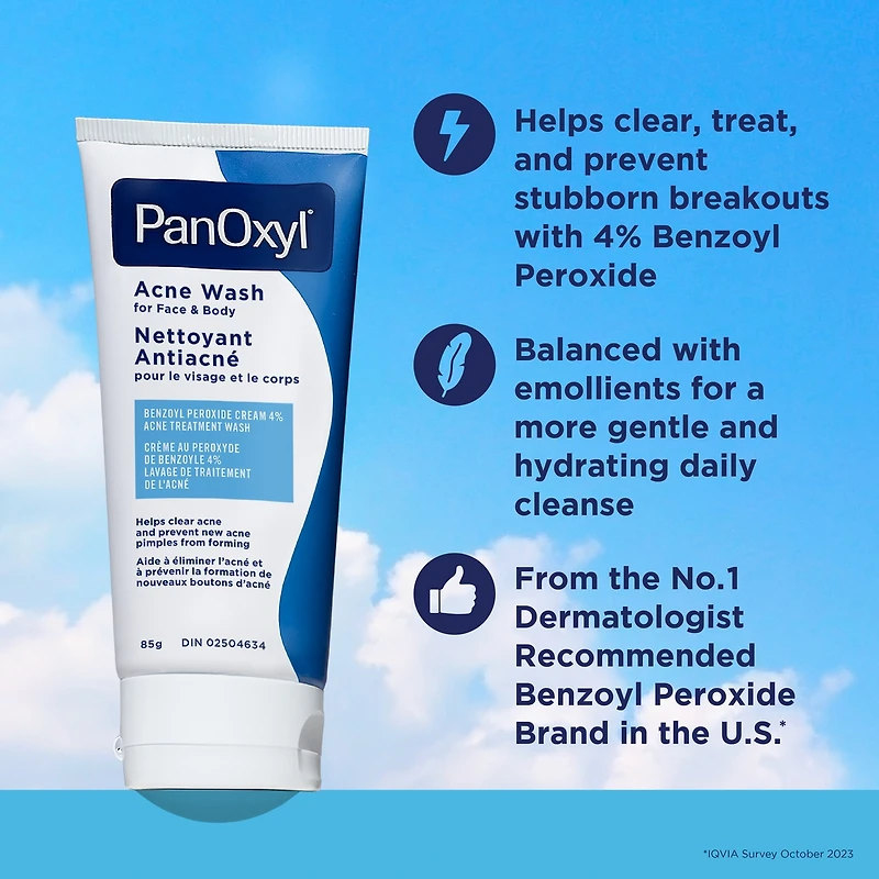 Acne Wash, 4% Benzoyl Peroxide Cream