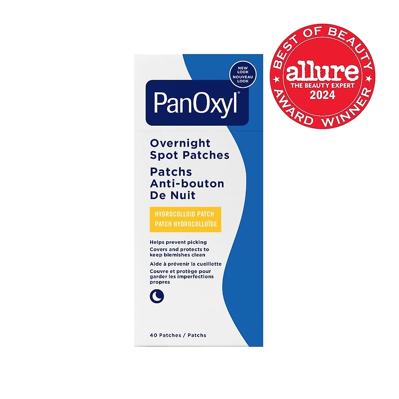 PM Overnight Spot Patches, Clear