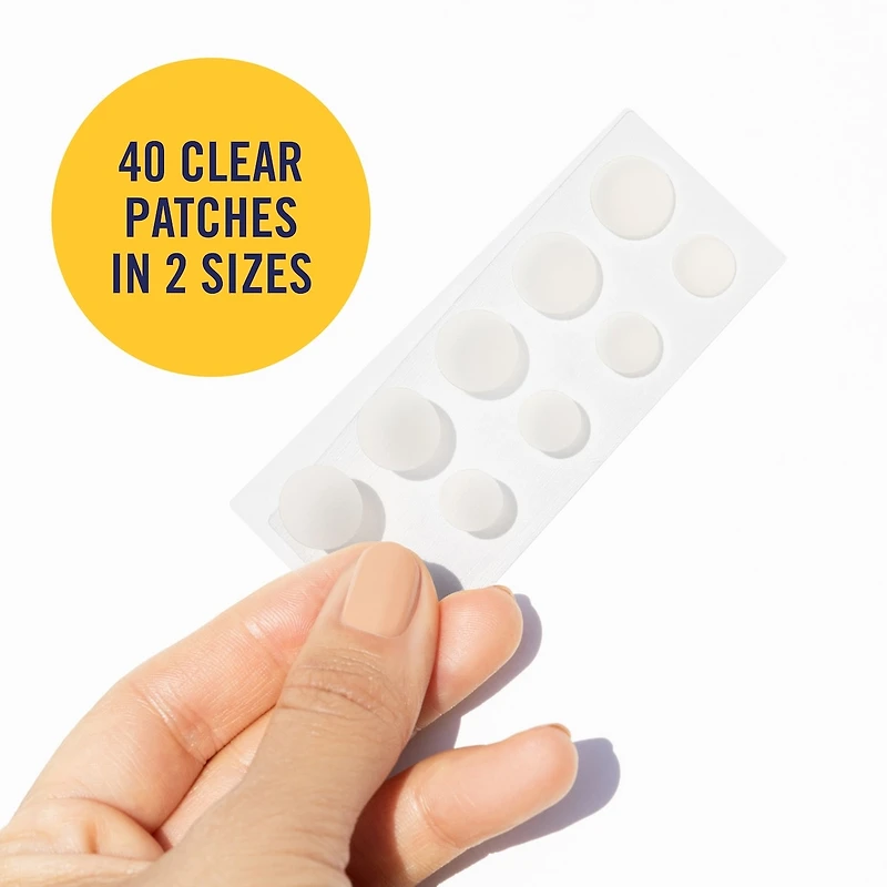 PM Overnight Spot Patches, Clear