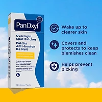 Overnight Spot Patches, Clear Hydrocolloid
