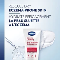 Crème Thérapeuthique pour peau sujette à l'eczéma Vaseline Clinical Care Eczema Calming avec protecteur cutané à l'avoine colloïdale pour soulager la peau sèche et irritée 200 ml