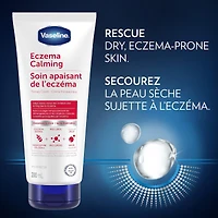 Vaseline Clinical Care™ Body Cream lotion for eczema prone skin Eczema Calming Therapy Cream with Colloidal Oatmeal Skin Protectant to provide instant relief for dry, itchy skin 200 ml