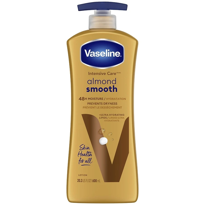 Intensive Care Body Lotion for dry skin Almond Smooth with vitamin E 600 ml