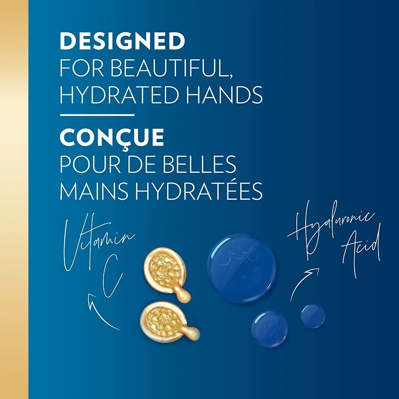 Intensive Care Hand Cream moisturizer for dry skin Hydra Replenish made with hyaluronic acid, vitamin B3 and cocoa butter 100 ml