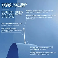 Q-Tips Cotton Swabs Vanity Tub