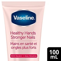 Vaseline Intensive Care Hand Lotion for hands and nails treatment Healthy Hands Stronger Nails hand cream enriched with Keratin 100 ml