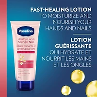 Vaseline Intensive Care Hand Lotion for hands and nails treatment Healthy Hands Stronger Nails hand cream enriched with Keratin 100 ml