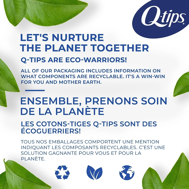 Cotons-tiges Q-tips 30 unités