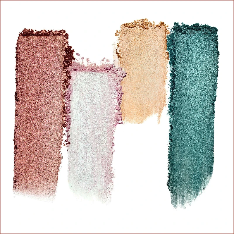 Palette D'ombres à Paupières Prismatiques So Fierce™, Couleurs Cristallines Haute Intensité, Fini Nacré Profond