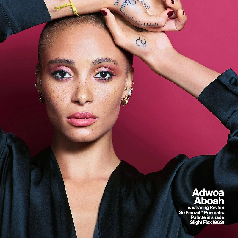 Palette D'ombres à Paupières Prismatiques So Fierce™, Couleurs Cristallines Haute Intensité, Fini Nacré Profond