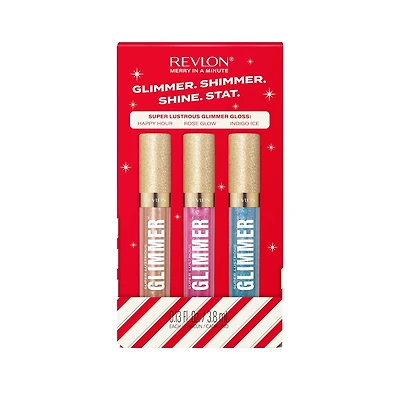 GLIMMER. SHIMMER. SHINE. STAT. Super Lustrous Glimmer™ Gloss Lip Kit