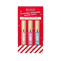 GLIMMER. SHIMMER. SHINE. STAT. Super Lustrous Glimmer™ Gloss Lip Kit