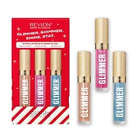 GLIMMER. SHIMMER. SHINE. STAT. Super Lustrous Glimmer™ Gloss Lip Kit