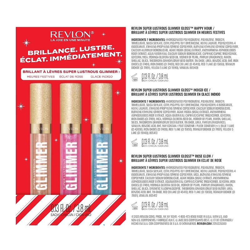 GLIMMER. SHIMMER. SHINE. STAT. Super Lustrous Glimmer™ Gloss Lip Kit