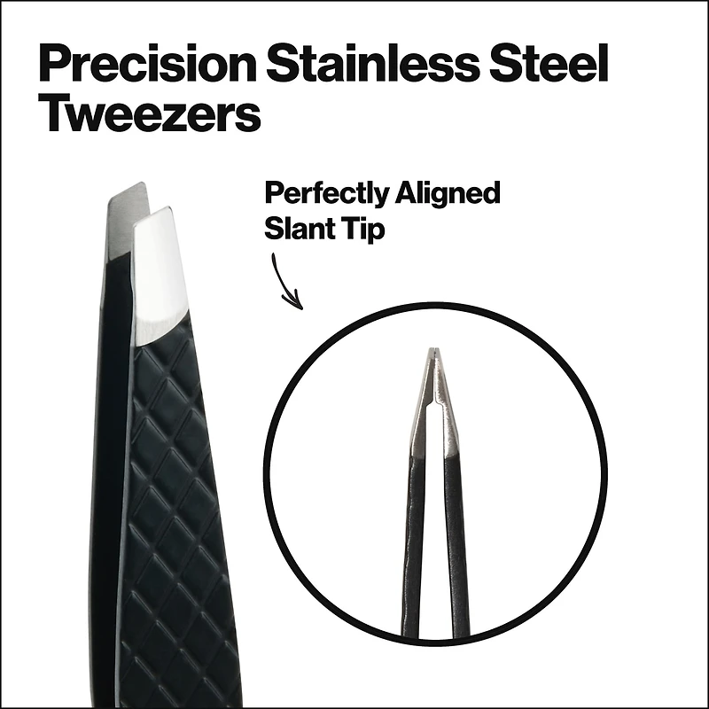 Pinces à épiler en biseau Expert