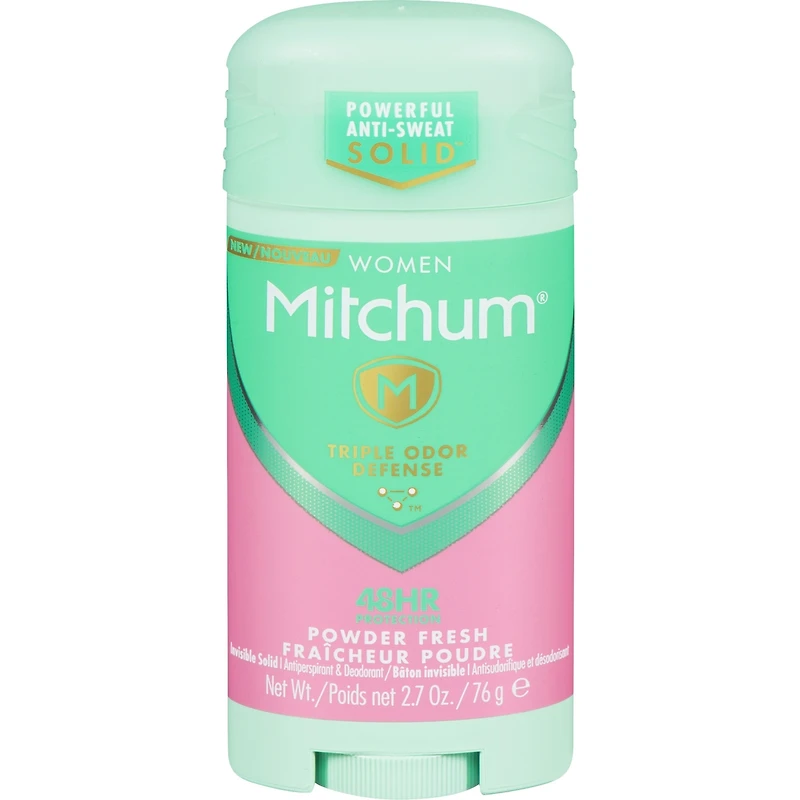 Mitchum Femme Baton Invisible Antisudorifique Et Désodorisant Fraîcheur Poudre