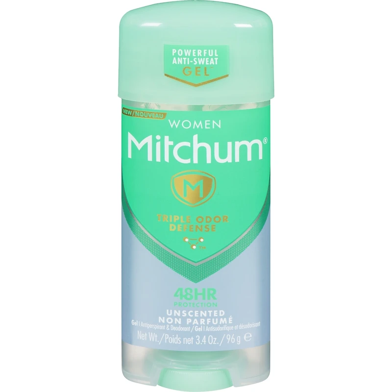 Mitchum Femme Gel Antisudorifique Et Désodorisant Non Parfumé