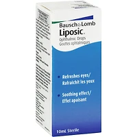 Gouttes ophtalmiques Liposic