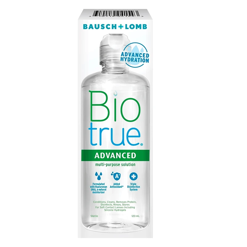 Solution polyvalente Biotrue Supérieure