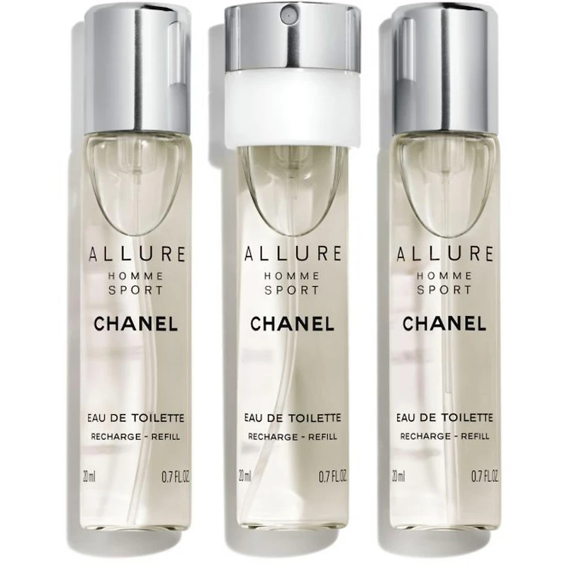 ALLURE HOMME SPORT - Eau de Toilette Refillable Travel Spray Refill