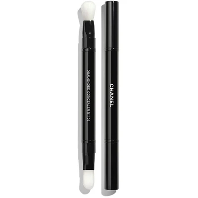 PINCEAU DUO CONTOUR YEUX RÉTRACTABLE N°201 - Retractable Dual-ended Eye-contouring Brush